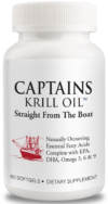 Captians Krill Oil Bottle